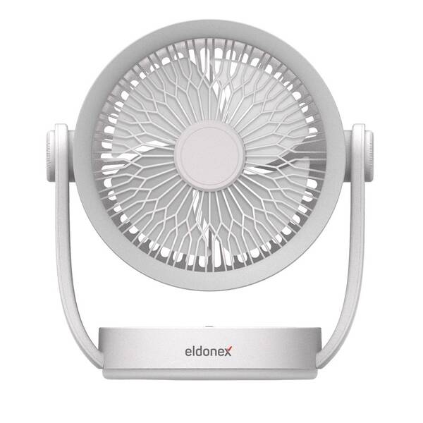 Ventilátor stolní Eldonex CoolWind ESF-1010-WH šedý/bílý

