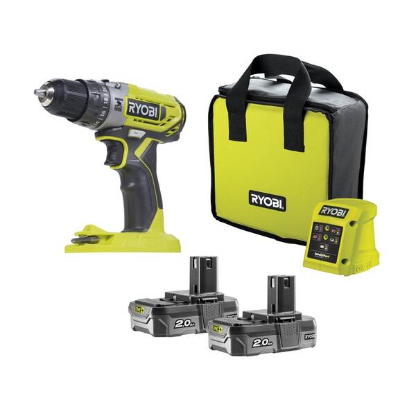 Aku vrtačka Ryobi R18PD2-220SA31 (s baterií) 

