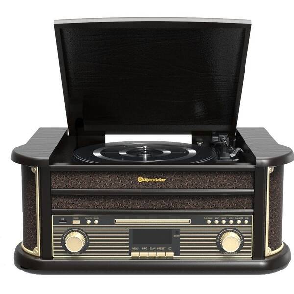 Gramofon Roadstar HIF-1898D+BT dřevo

