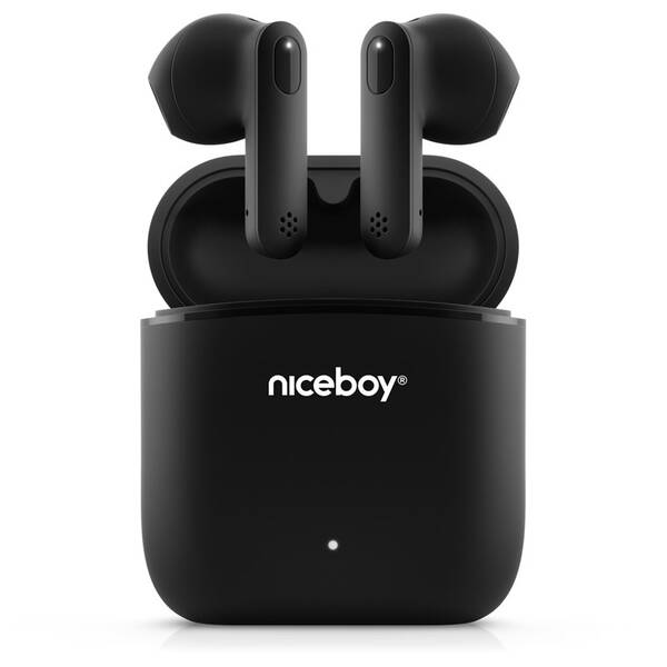 Sluchátka Niceboy HIVE Beans černá

