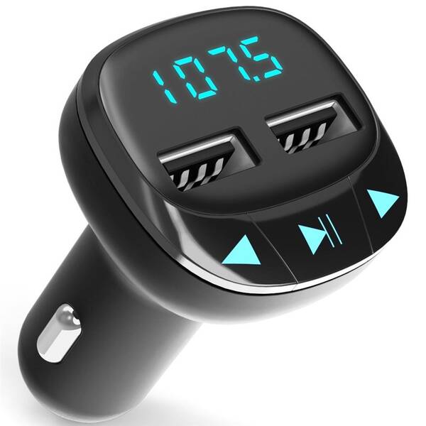 FM Transmitter Energy Sistem Car Transmitter FM černá barva
