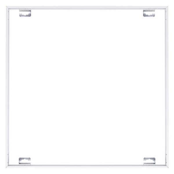 Rámeček EMOS pro backlit panel 60 × 60 cm, bezšroubový bílý

