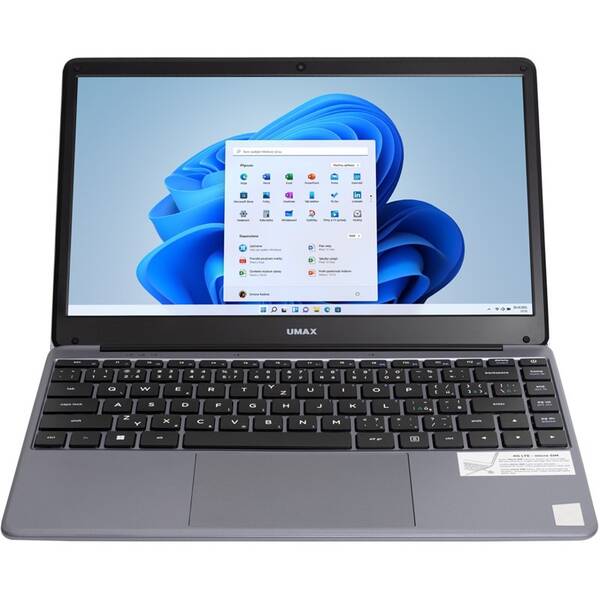 Notebook Umax VisionBook 14WQ LTE šedý

