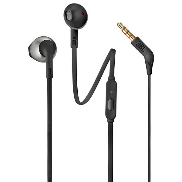 Sluchátka JBL T205 černá

