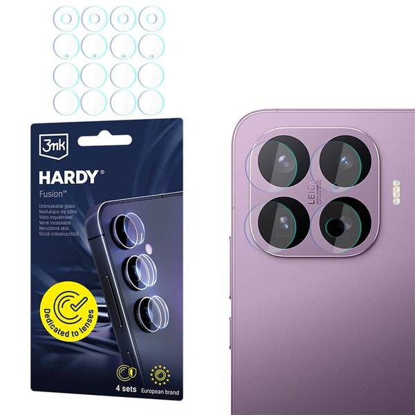 Hybridní ochranné sklo 3mk HARDY Fusion Lens Protection na Xiaomi 17T Pro průhledné


