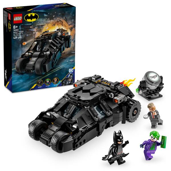 Stavebnice LEGO® DC Batman™ 76303 Batman™ Tumbler vs. Two-Face™ a Joker™ 

