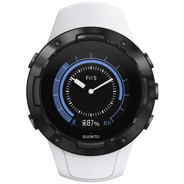 GPS hodinky Suunto 5 - ZÁNOVNÍ - 12 měsíců záruka - White black 

