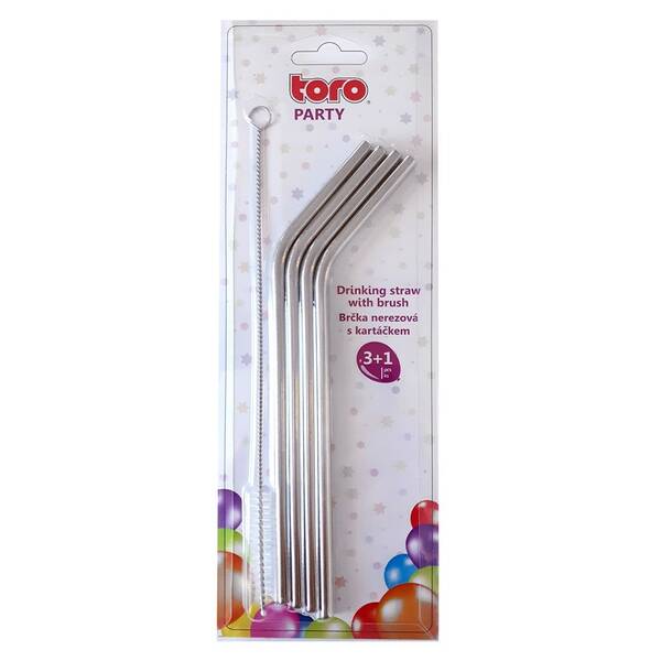Brčka TORO ECO SET 4 ks+1 ks, nerez 
