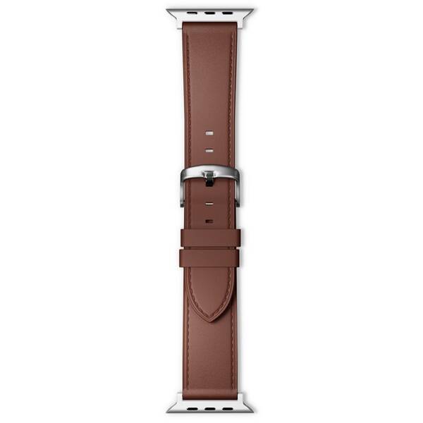 Řemínek Epico Leather na Apple Watch 38/40/41mm hnědý

