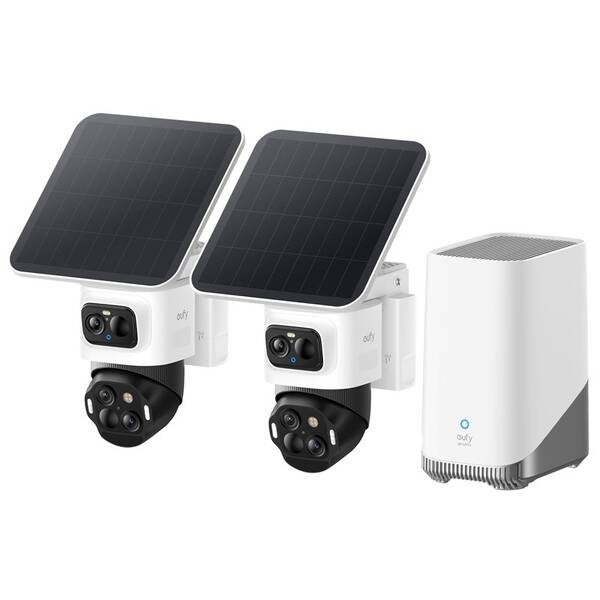 IP kamera Anker eufy S4 (2 ks + HomeBase 3) bílá

