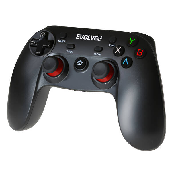 Gamepad Evolveo Fighter F1 pro PC, PS3, Android, Android box černý

