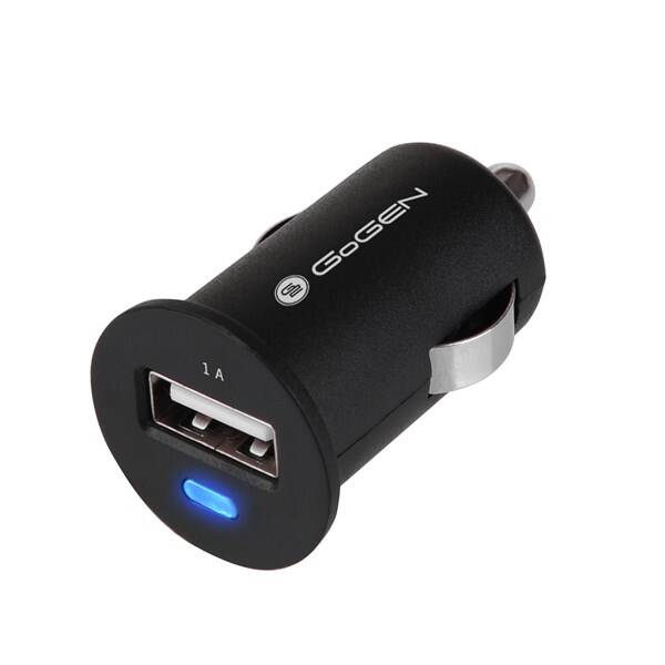 Adaptér do auta GoGEN CH 11, 1x USB černý

