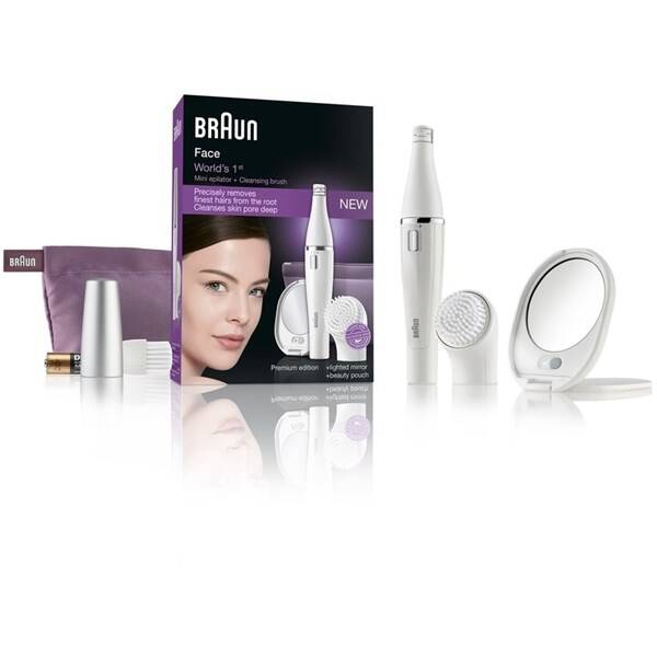 Obličejový epilátor Braun Face 830 bílý

