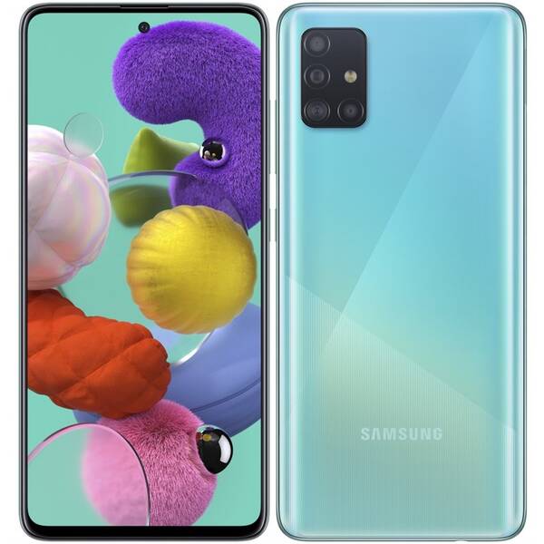 Mobilní telefon Samsung A51 modrý


