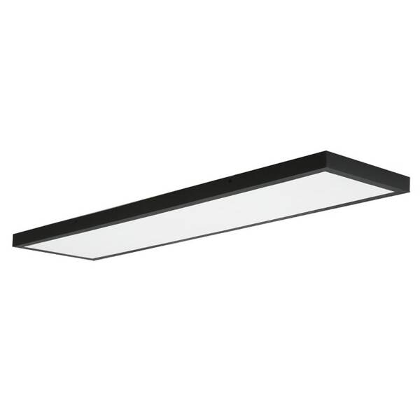 Stropní svítidlo IMMAX NEO LITE FRAME SMART, 120x30cm, IP44, CCT, s podporou BEACON, Wi-Fi, TUYA černé

