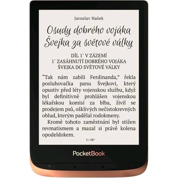 Čtečka e-knih PocketBook 632 Touch HD 3 - Spicy Copper 

