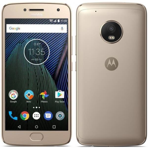 Mobilní telefon Motorola G5 Plus zlatý

