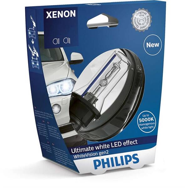 Autožárovka Philips Xenon White Vision D1S (1 ks) 
