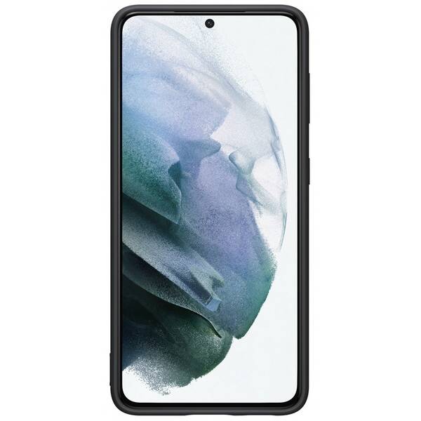 Kryt na mobil Samsung Silicone Cover na Galaxy S21 5G černý

