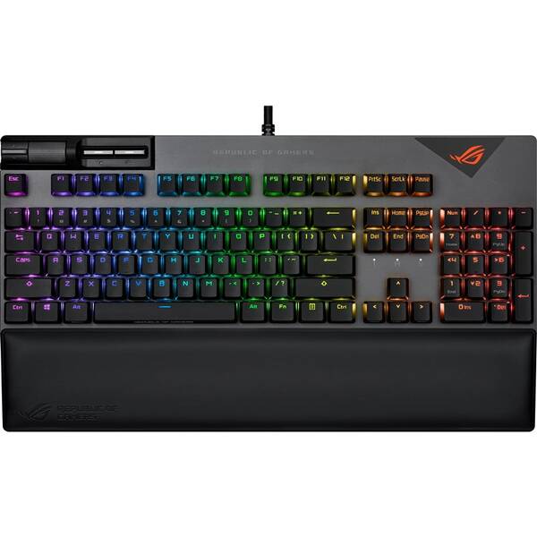 Klávesnice Asus ROG STRIX FLARE II (ROG NX RED / PBT ) - US černá

