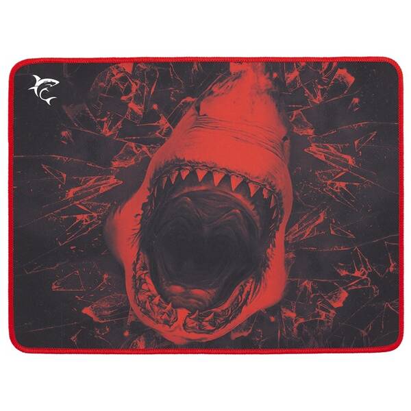Podložka pod myš White Shark SKYWALKER M, 32 × 25 cm černá/červená

