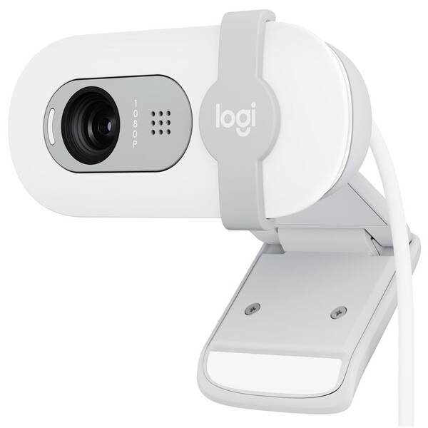 Webkamera Logitech Brio 100 Full HD bílá


