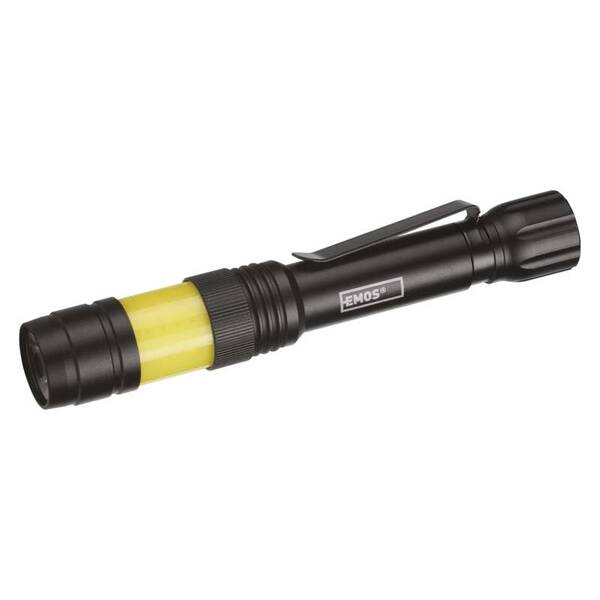 Svítilna EMOS 360°, 270 lm, 2× AA černá

