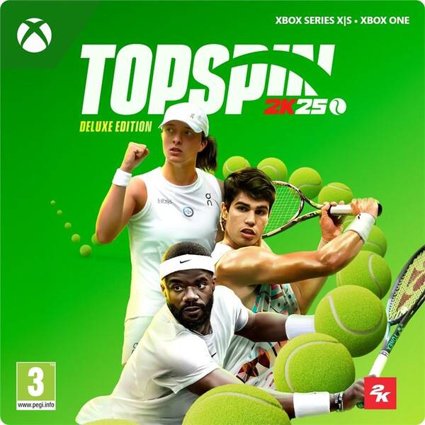  Take 2 TopSpin 2K25: Deluxe Edition - elektronická licence 

