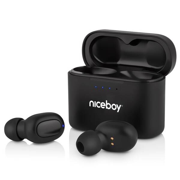Sluchátka Niceboy HIVE Podsie 2021 černá

