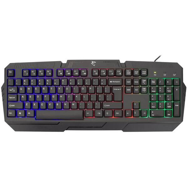 Klávesnice White Shark DAKOTA, US layout černá

