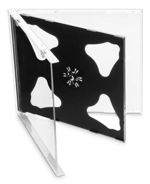 Obal Cover IT pro 2 CD, 10mm, 10ks/bal černý

