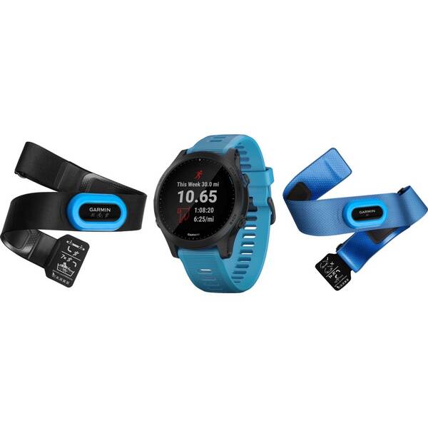 Chytré hodinky Garmin 945 PRO Optic TRI bundle modré

