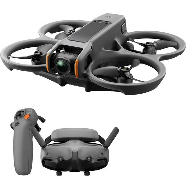 Dron DJI Avata 2 Fly More Combo (Single Battery) šedý


