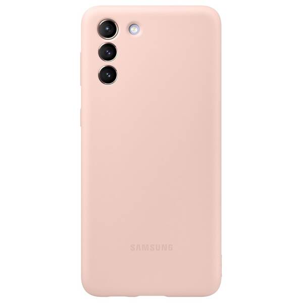 Kryt na mobil Samsung Silicone Cover na Galaxy S21+ 5G růžový

