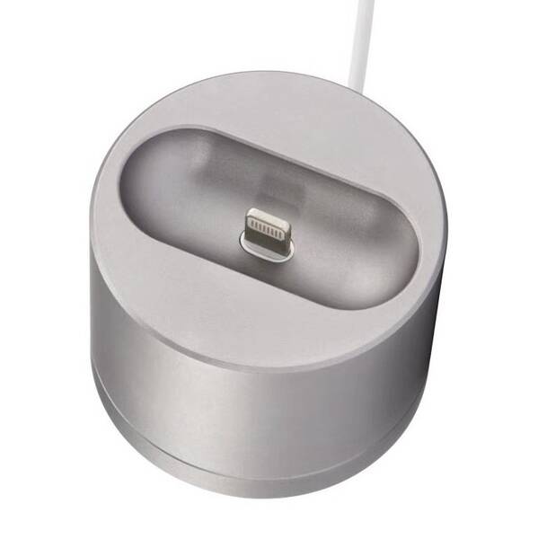 Nabíjecí stojánek COTECi Base20 pro Apple AirPods stříbrný

