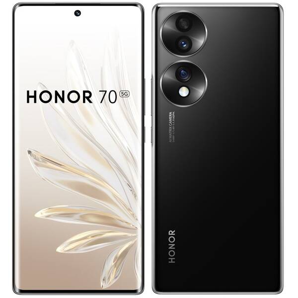 Mobilní telefon HONOR 70 5G 8 GB / 128 GB černý

