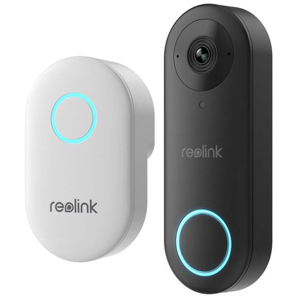 Videozvonek Reolink VIDEO DOORBELL Wi-Fi černý

