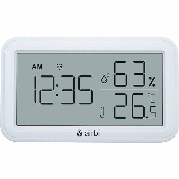 Teploměr Airbi INDOOR, vlhkoměr bílý

