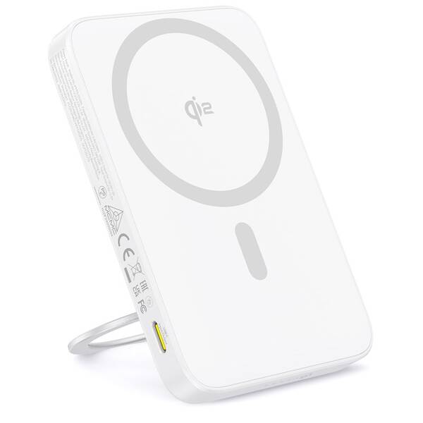 Powerbanka Baseus PicoGo Qi2 20W 5000 mAh bílá

