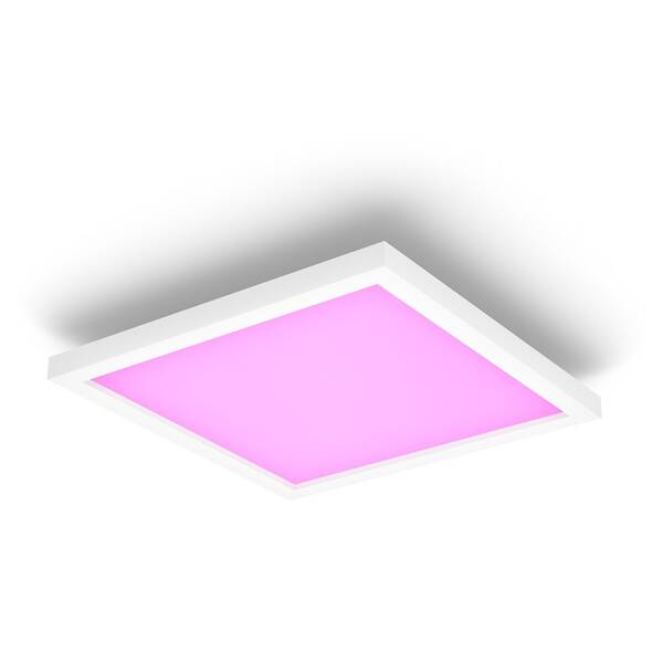 Stropní svítidlo Philips Surimu Hue Panel, 60W, 30x30 cm, White and Color Ambiance bílé

