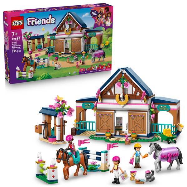 Stavebnice LEGO® Friends 42688 Koňská stáj a jezdecká akademie 

