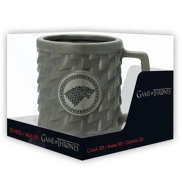 Hrnek ABYstyle Game of Thrones - Stark 3D 500 ml 

