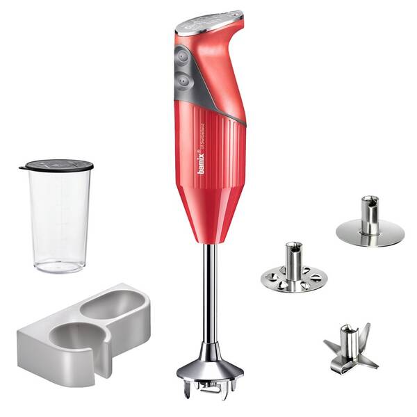 Ponorný mixér Bamix D 200 W červený

