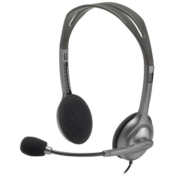 Headset Logitech H110 černý

