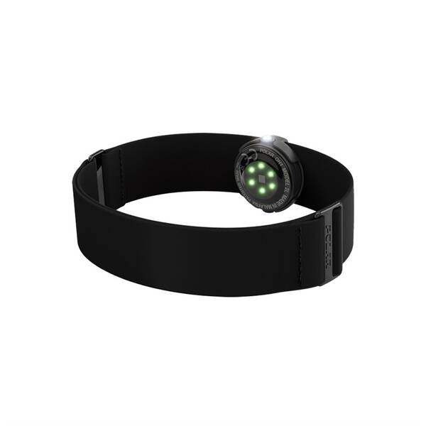 Pažní popruh Polar OH1+ optický snímač TF černý

