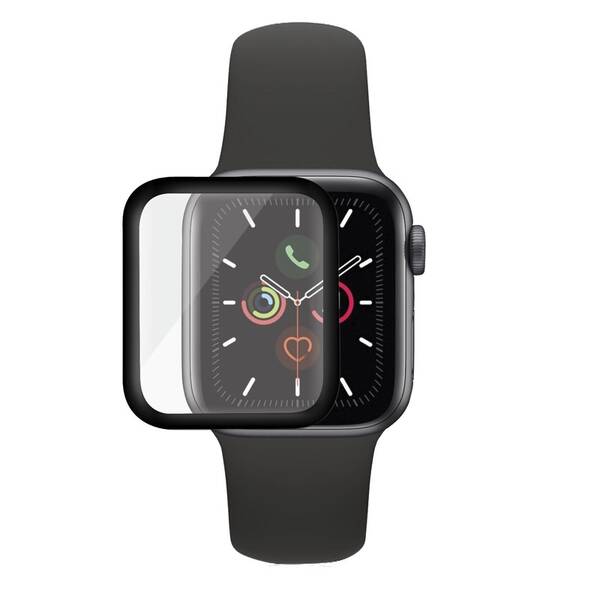 Tvrzené sklo PanzerGlass AntiBacterial na Apple Watch 4/5/6/SE 44 mm černé

