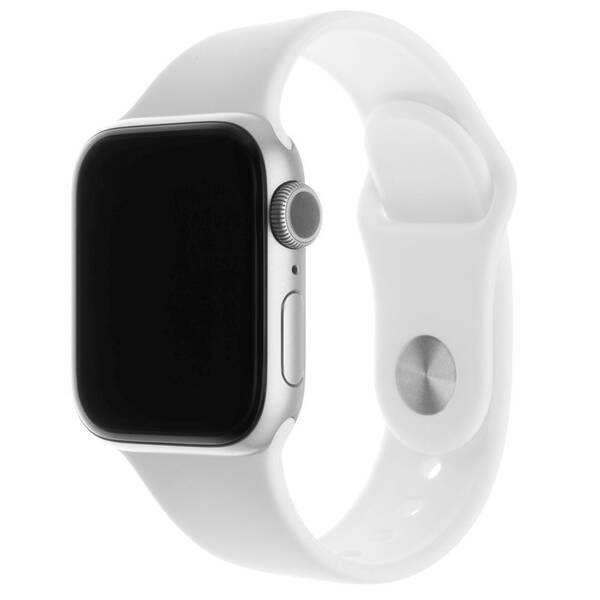 Řemínek FIXED Silicone Strap na Apple Watch 38/40/41 mm bílý

