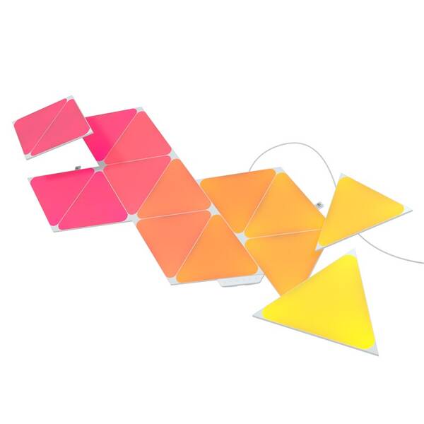 LED světlo Nanoleaf Shapes Triangles Starter Kit 15ks 

