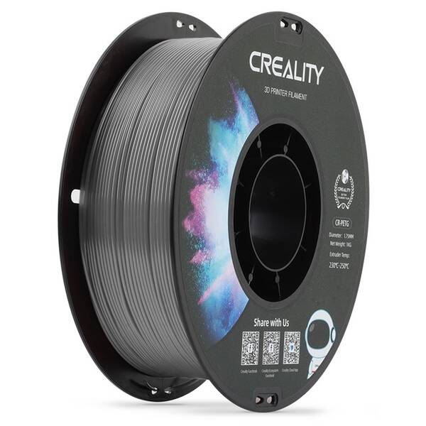 Filament Creality CR-PETG 1kg šedý

