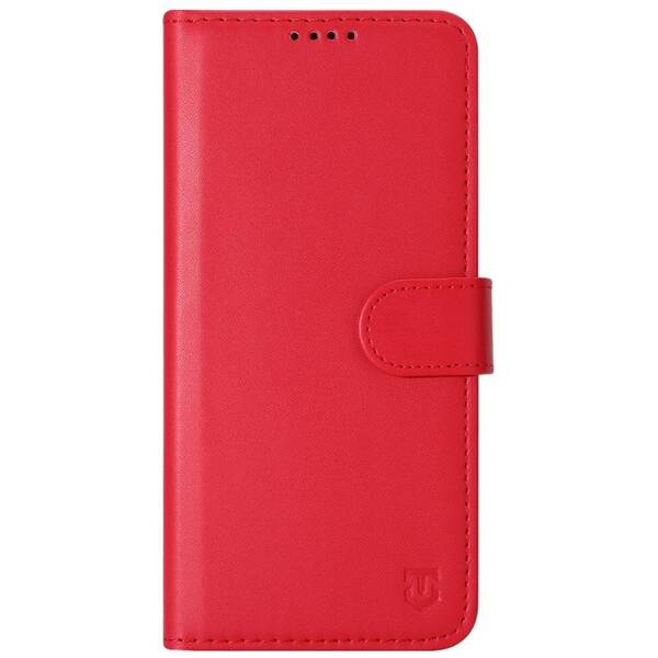Pouzdro na mobil flipové Tactical Field Notes na Samsung Galaxy A57 červené

